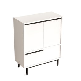 Hanah Home Armario Multiusos On8B-W Blanco